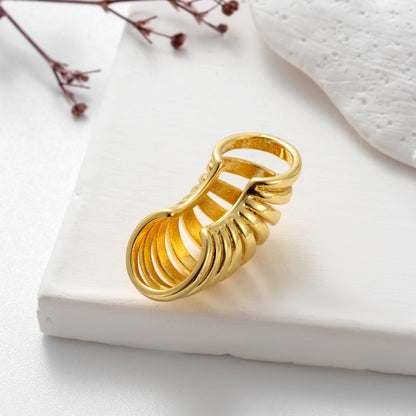 Caterpillar ear cuff