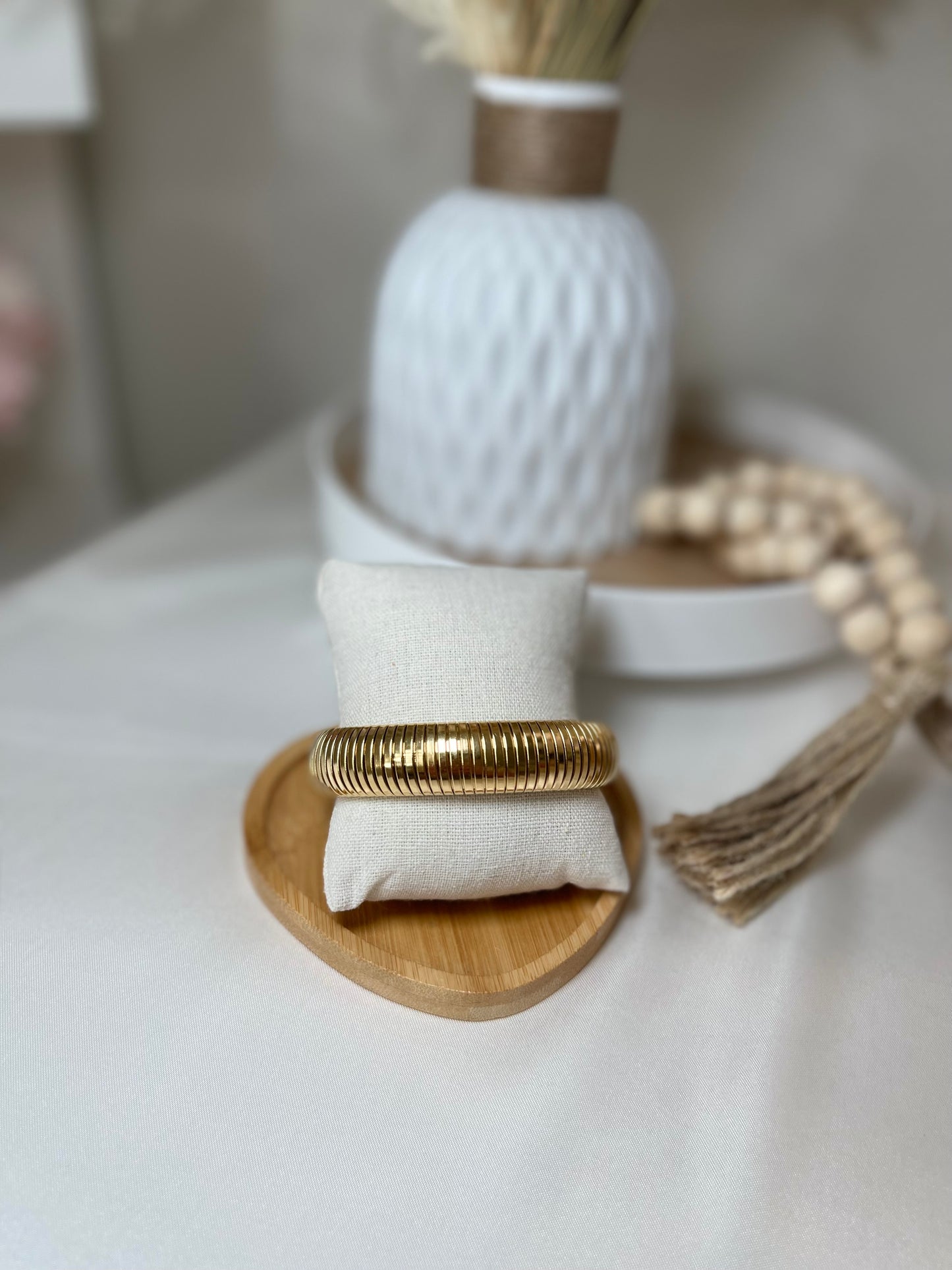 Leysha gold  bracelet